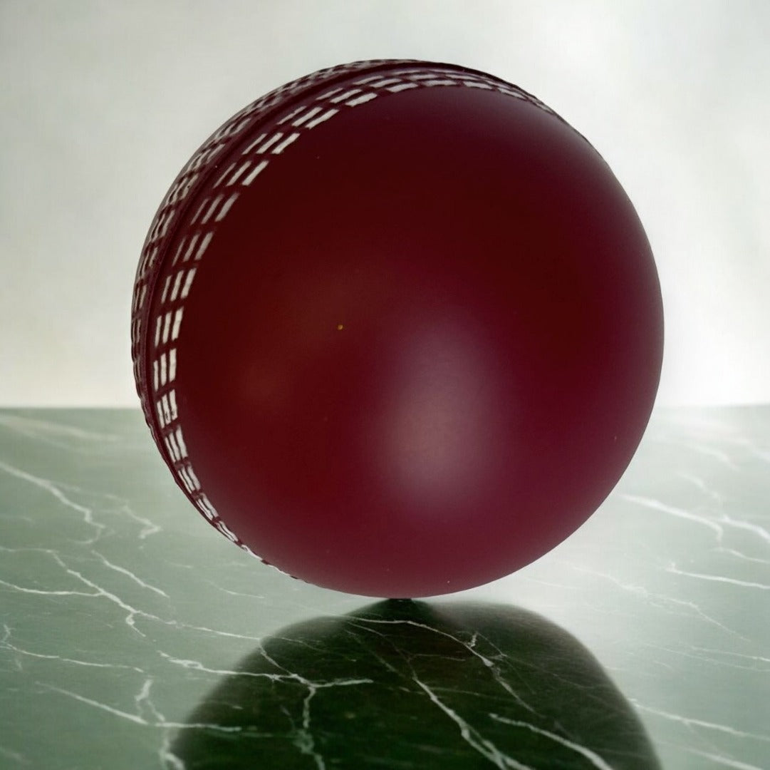 CRICKET-GIFTS - Large Cricket Ball Squeezy Stress Ball | Relieve Tension & Improve Focus | Ideal for Cricket Enthusiasts & Athletes | Incorporates Cricket Gift Keywords | 7cm