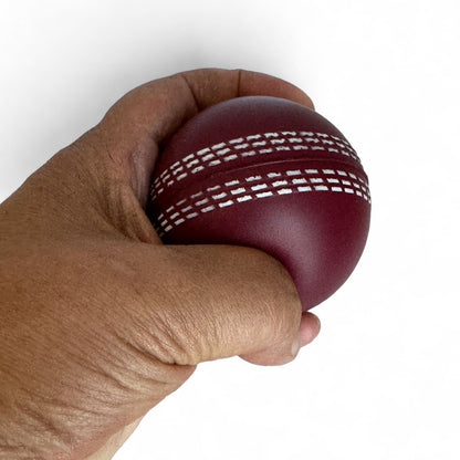 CRICKET-GIFTS - Large Cricket Ball Squeezy Stress Ball | Relieve Tension & Improve Focus | Ideal for Cricket Enthusiasts & Athletes | Incorporates Cricket Gift Keywords | 7cm