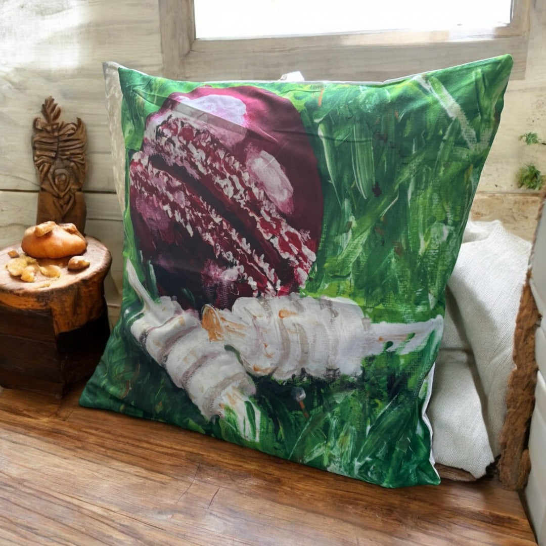 CRICKET-GIFTS Cricket Theme Cushion Cover 45cm Square