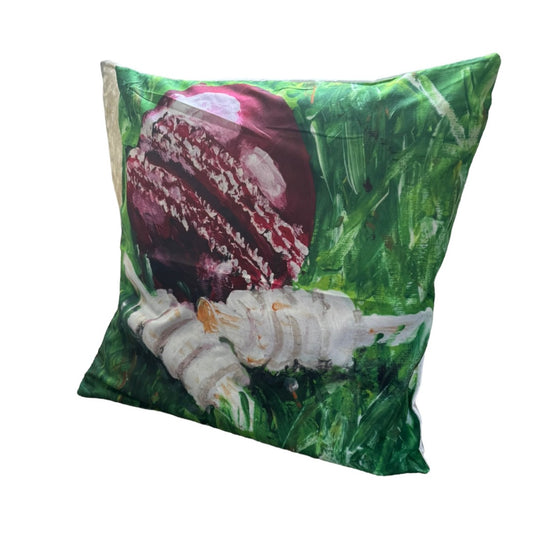 CRICKET-GIFTS Cricket Theme Cushion Cover 45cm Square