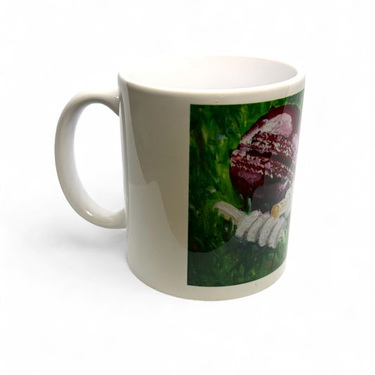 CRICKET-GIFTS The Cricketer's Tea or Coffee Mug