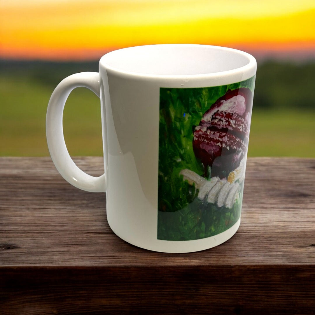 CRICKET-GIFTS The Cricketer's Tea or Coffee Mug