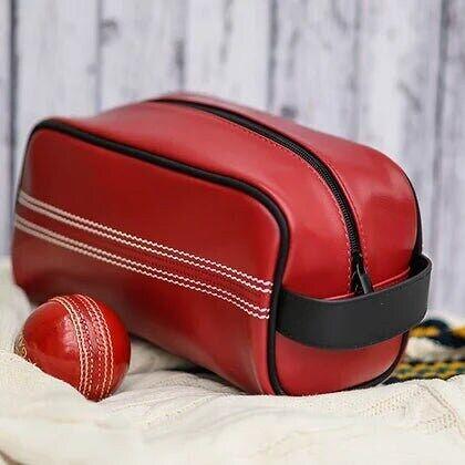 Cricket red toiletry bag