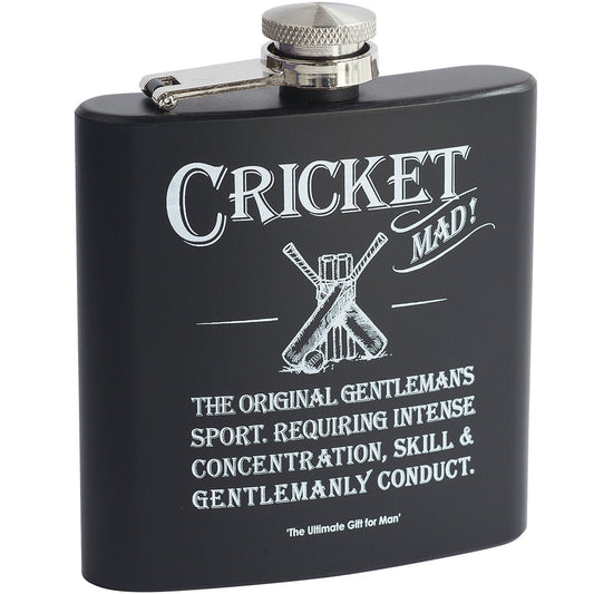 Cricket hip flask