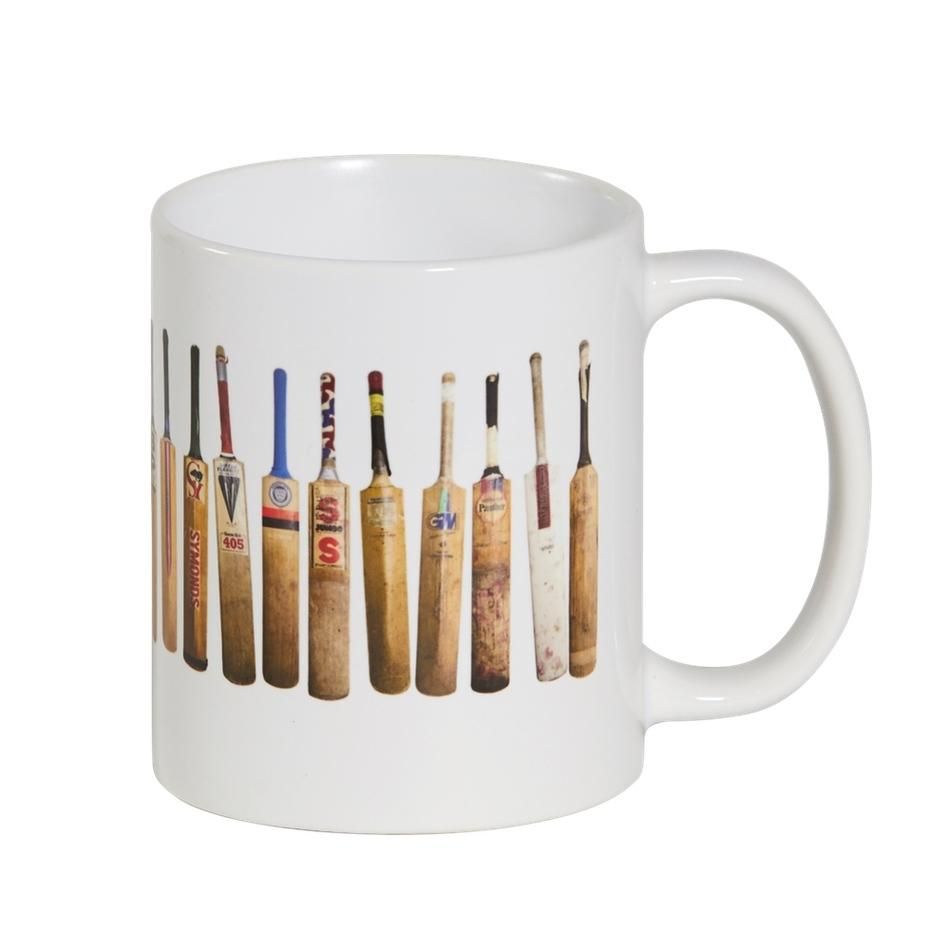 Cricket Ornament Series Bat Line Up Coffee Mug