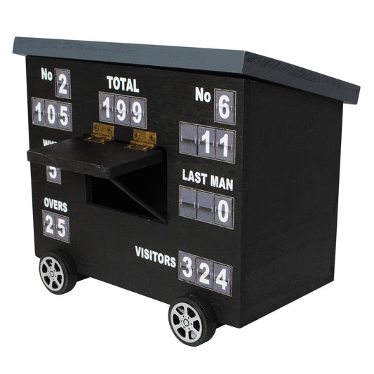 Cricket scoreboard desk tidy